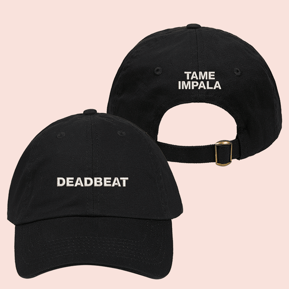 Tame Impala Merch Deadbeat Logo Hat Tame Impala Deadbeat Tour Baseball Cap Merch Gifts