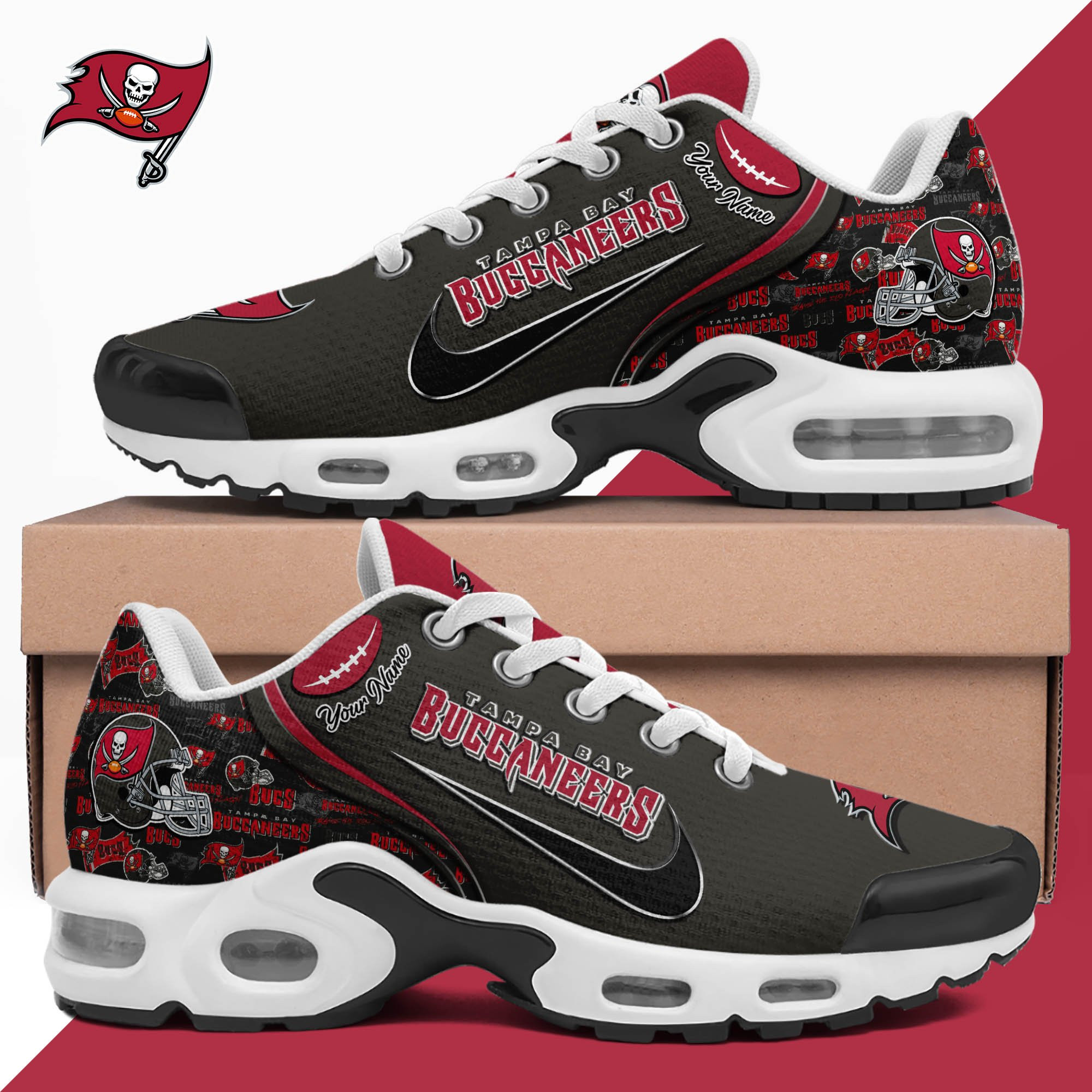 Tampa Bay Buccaneers Shoes 2026 Version Custom Your Name 499