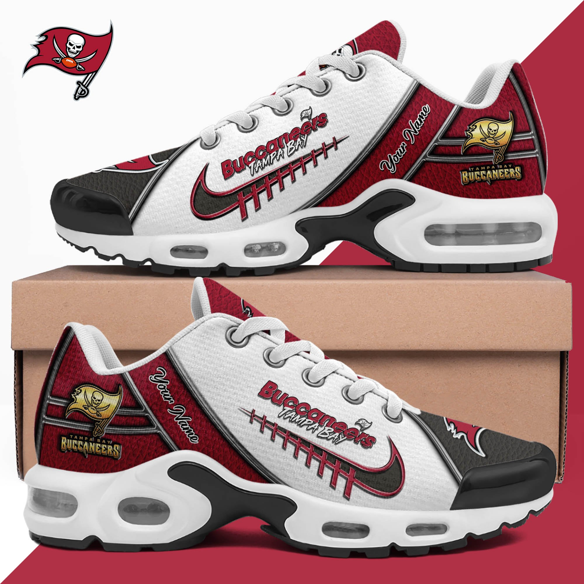 Tampa Bay Buccaneers Shoes 2026 Version Custom Your Name, Football Team Shoes 516