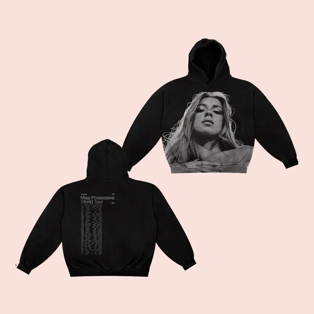 Tate McRae Merch Tate Photo Tour Hoodie Tate McRae Clothing For Sale Gifts For Fans
