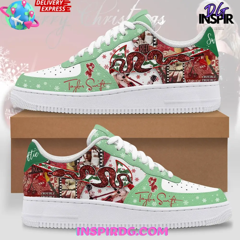 Taylor Swift Merry Christmas Air Force 1