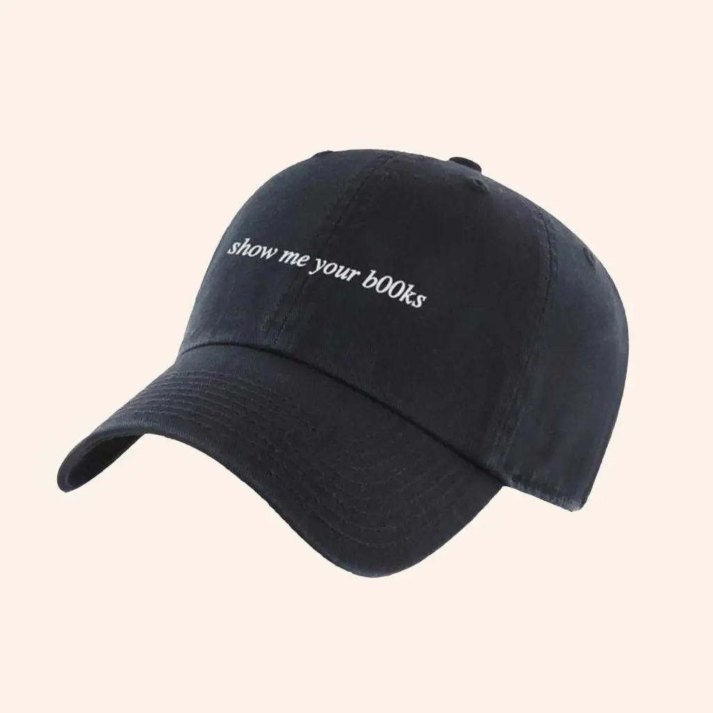 Tb4a Merch Show Me Your Books Embroidered Gifts For Besties -WearandDecor Tb4a Merch Show Me Your Books Embroidered Gifts For Besties -WearandDecor - Image 1