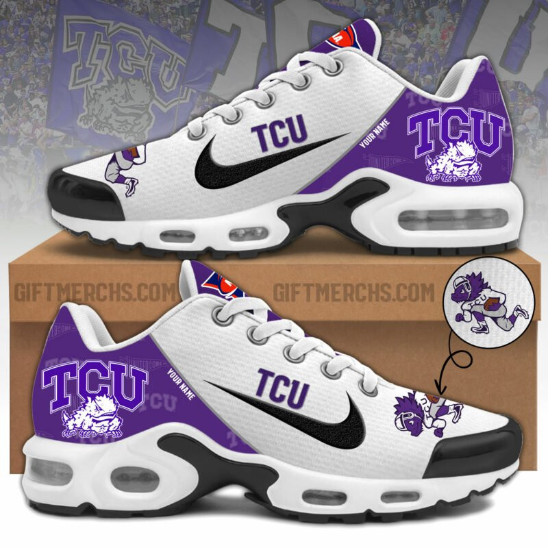 Tcu Horned Frogs Shoes 2026 Version Custom Name, Shoes For Sport Fan, Sport Gifts Ph270
