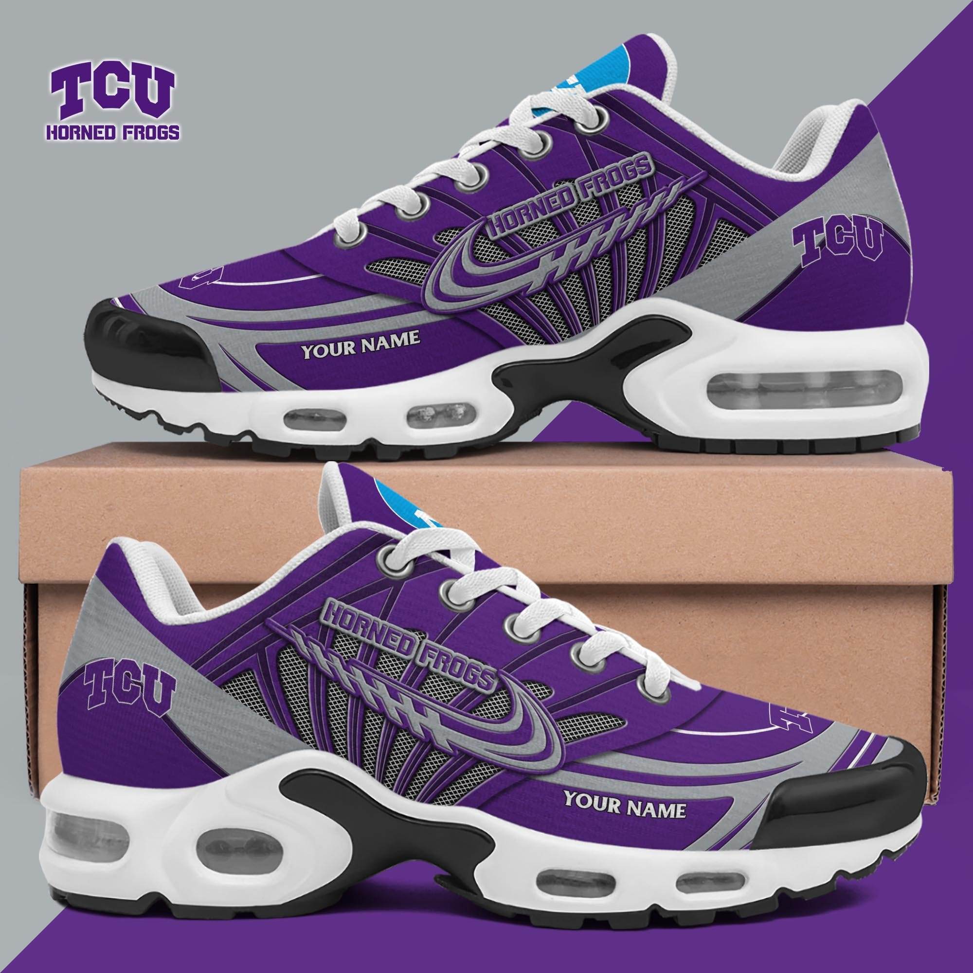 Tcu Horned Frogs Shoes 2026 Version Custom Your Name 594