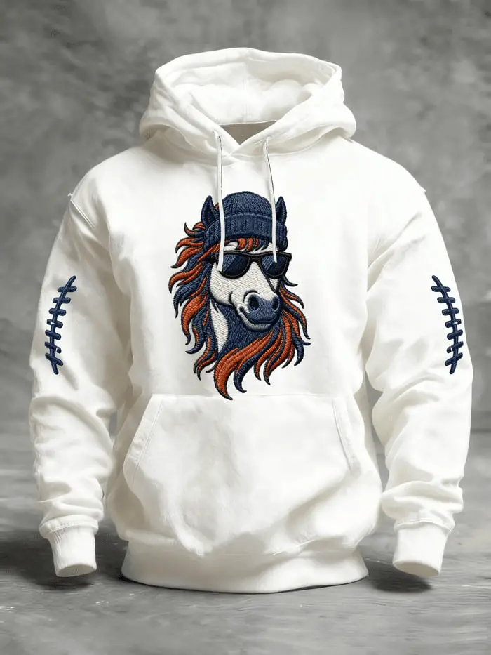 Team Broncos Hoodie Broncos Football Merch Game Day Gift for Son
