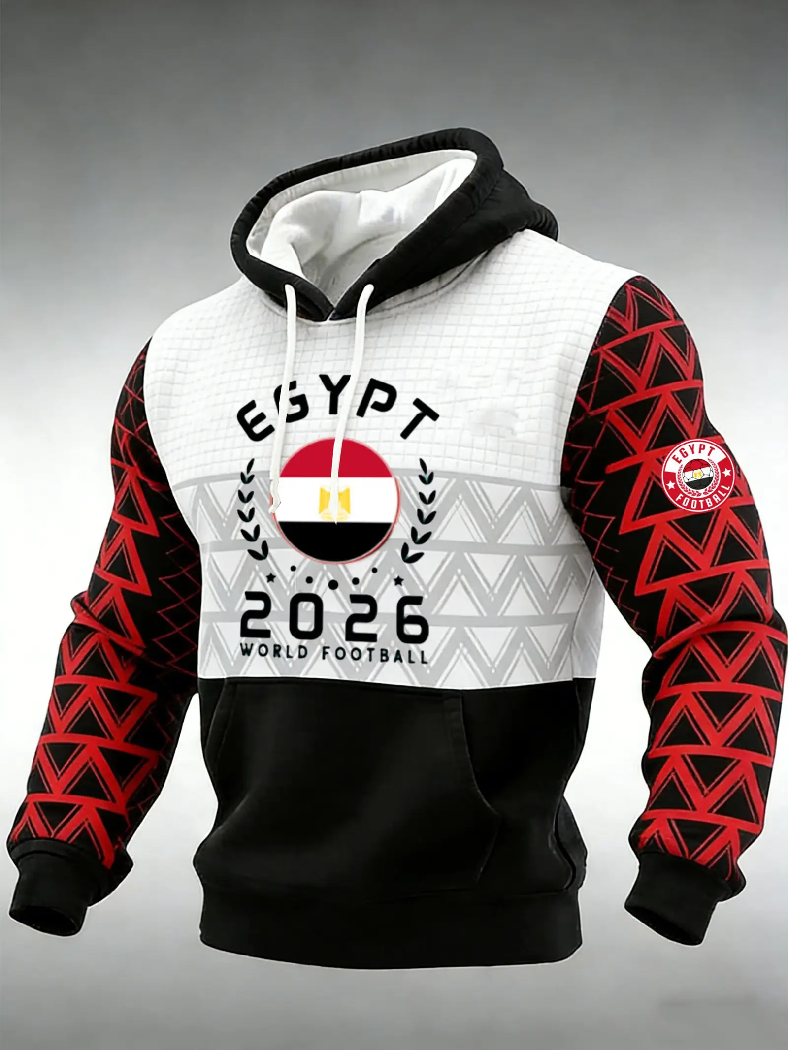Team Egypt 2026 World Cup Merch Egypt 2026 World Football Hoodie The Pharaohs Supporters Merch Team Egypt 2026 World Cup Merch Egypt 2026 World Football Hoodie The Pharaohs Supporters Merch - Image 1