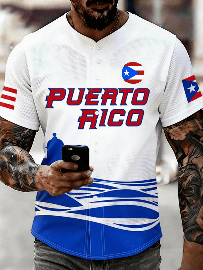 Team Puerto Rico WBC 2026 Baseball Jersey World Baseball Classic Clothing Best WBC 2026 Shirts