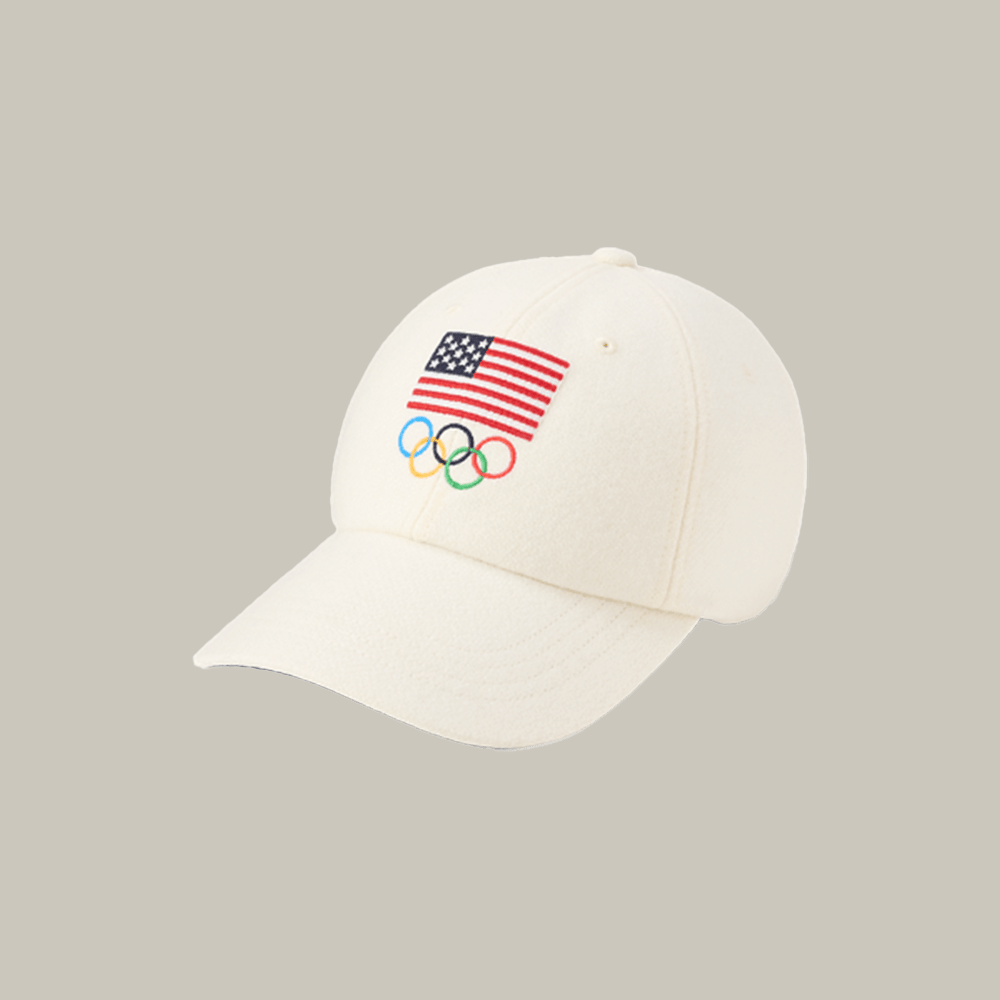 Team USA 2026 Winter Olympic Hat American Flag Logo Cap Winter Olympics Merch 2026