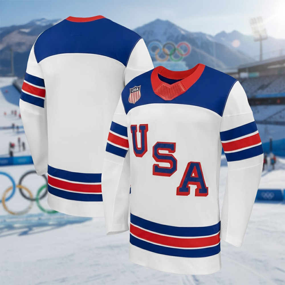 Team USA 2026 Winter Olympics Hockey Jersey USA Hockey Team Merch Unique Gift For Fan