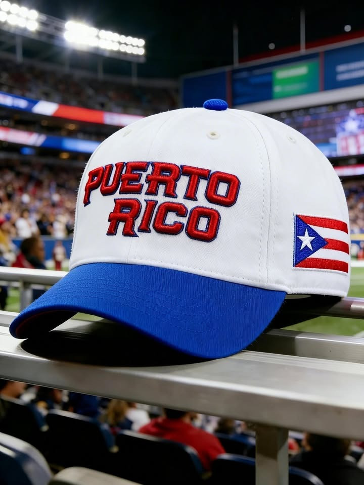 Team USA Baseball Merch Puerto Rico Hat World Baseball Classic 2026 Cap Gifts For Boricua