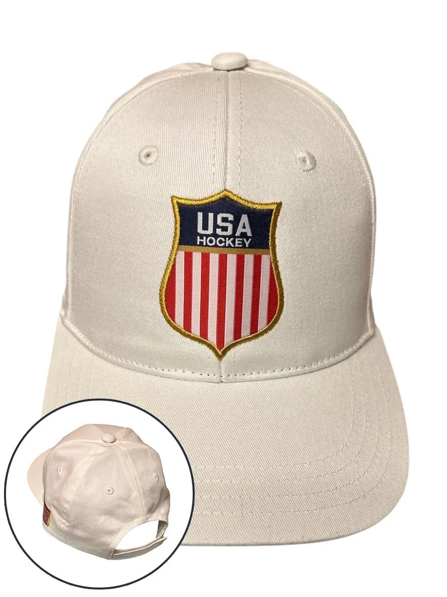 Team USA Hockey Hat American Ice Hockey Baseball Cap Team USA Merch Gifts For Fans