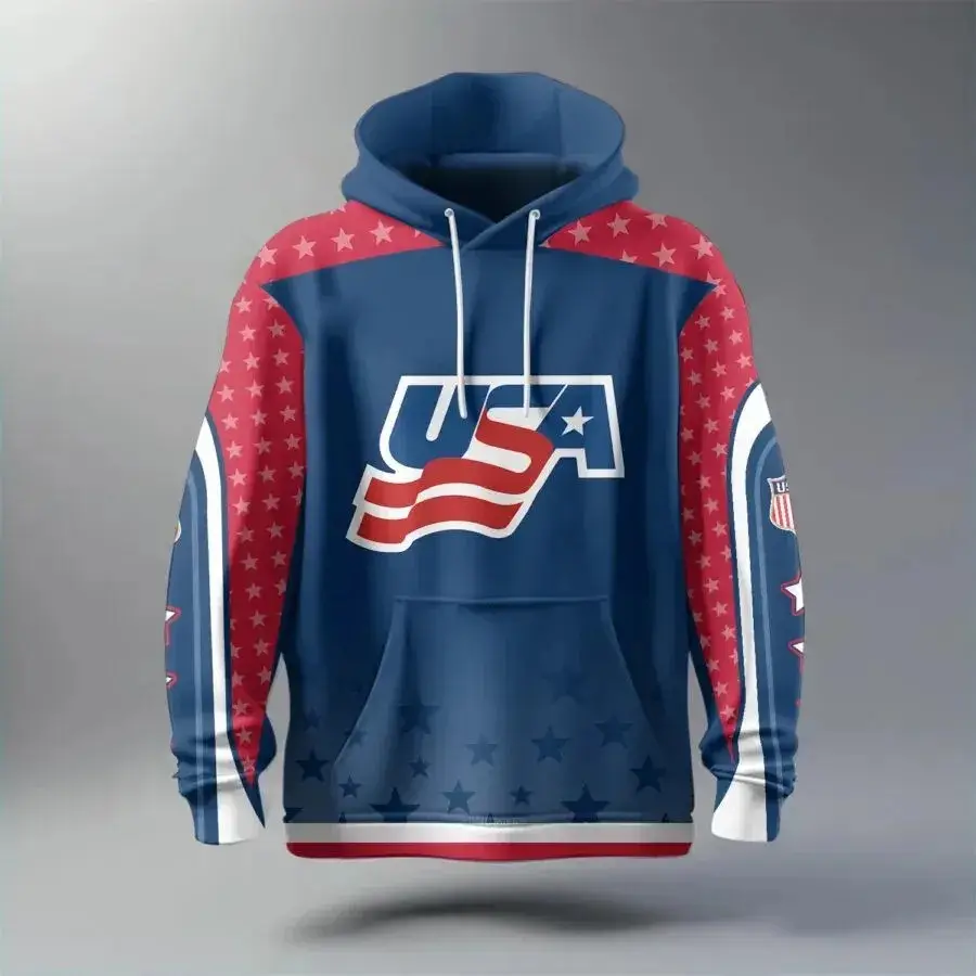 Team USA Ice Hockey 2026 Winter Olympics Hoodie Team USA Merch Great Gifts For Hockey Fans