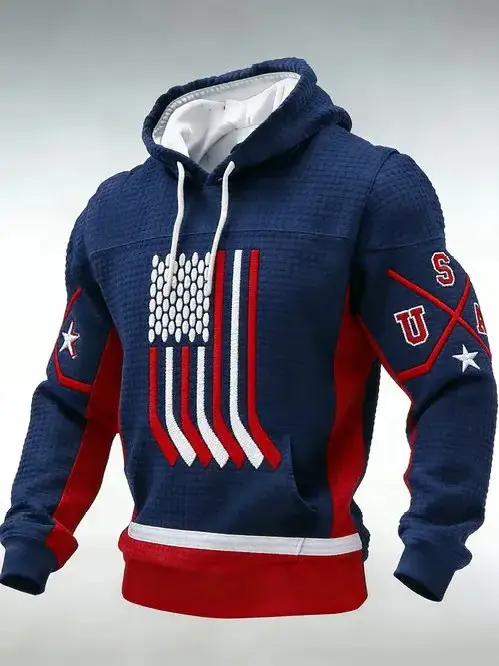 Team USA Ice Hockey Hoodie Game Day Apparel Team USA Merch Gift Ideas For Hockey Fans