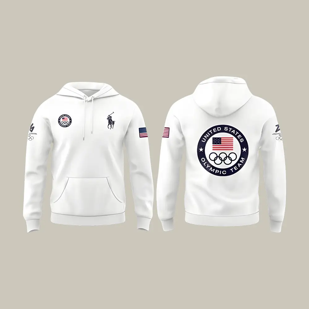 Team USA Milano Cortina 2026 Winter Olympic Hoodie Team USA Apparel Winter Olympic Gear Team USA Milano Cortina 2026 Winter Olympic Hoodie Team USA Apparel Winter Olympic Gear - Image 1