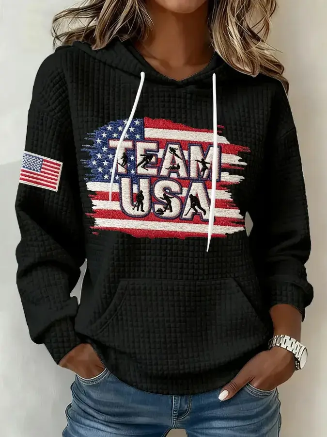 Team USA Milano Cortina 2026 Winter Olympics Hoodie Team USA Great Game Day Clothing Ideas