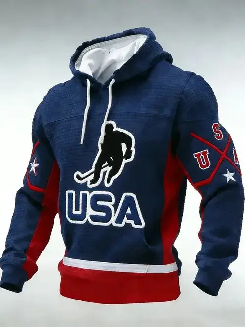 Team USA Milano Cortina 2026 Winter Olympics Hoodie USA Hockey Clothing For Supporters