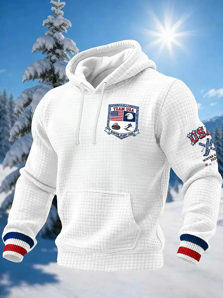 Team USA Milano Cortina 2026 Winter Olympics Hoodie Winter Glory Clothing Gift for Men