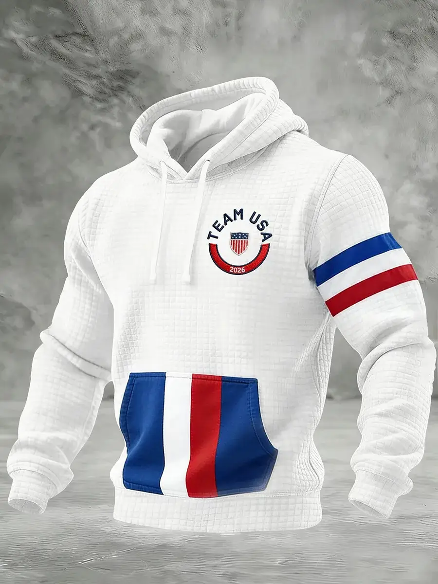 Team USA Milano Cortina Hoodie 2026 Winter Olympics Clothing Game Day Outfit for Husband