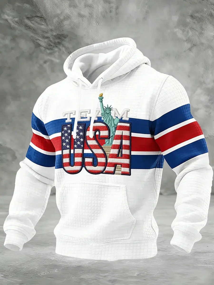 Team USA Milano Cortina Hoodie Statue Graphic Winter Olympics 2026 Merch Gift Ideas