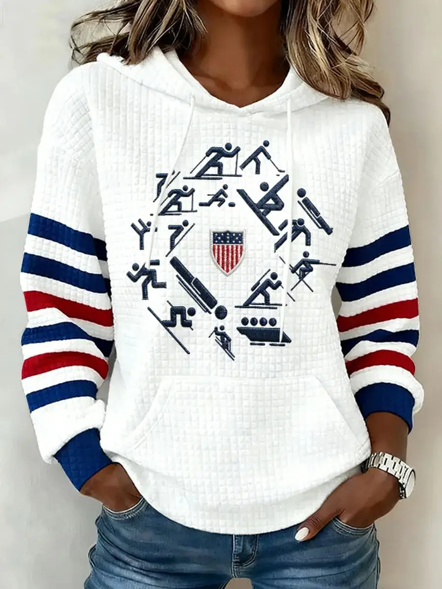 Team USA Milano Cortina Winter Olympics 2026 Hoodie National Team Apparel Gift Ideas