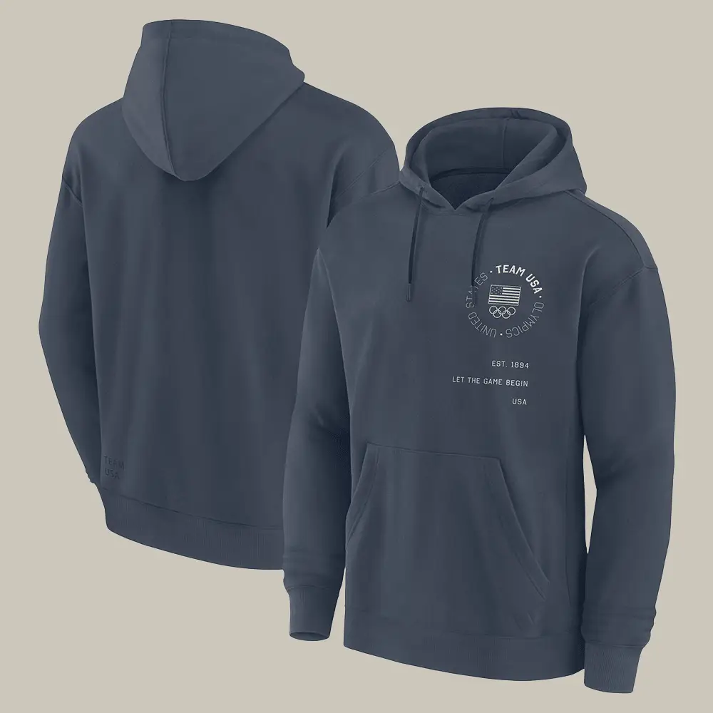 Team USA Olympic 2026 Hoodie Let The Game Begin USA Milano Cortina 2026 Apparel Fan Gear Team USA Olympic 2026 Hoodie Let The Game Begin USA Milano Cortina 2026 Apparel Fan Gear - Image 1