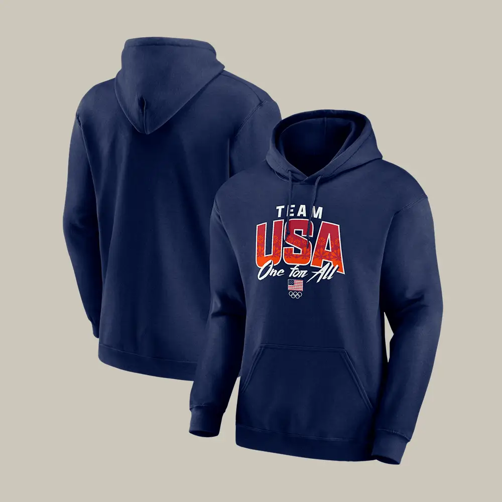 Team USA One For All Hoodie Milano Cortina 2026 Apparel Gift For Sport Fan