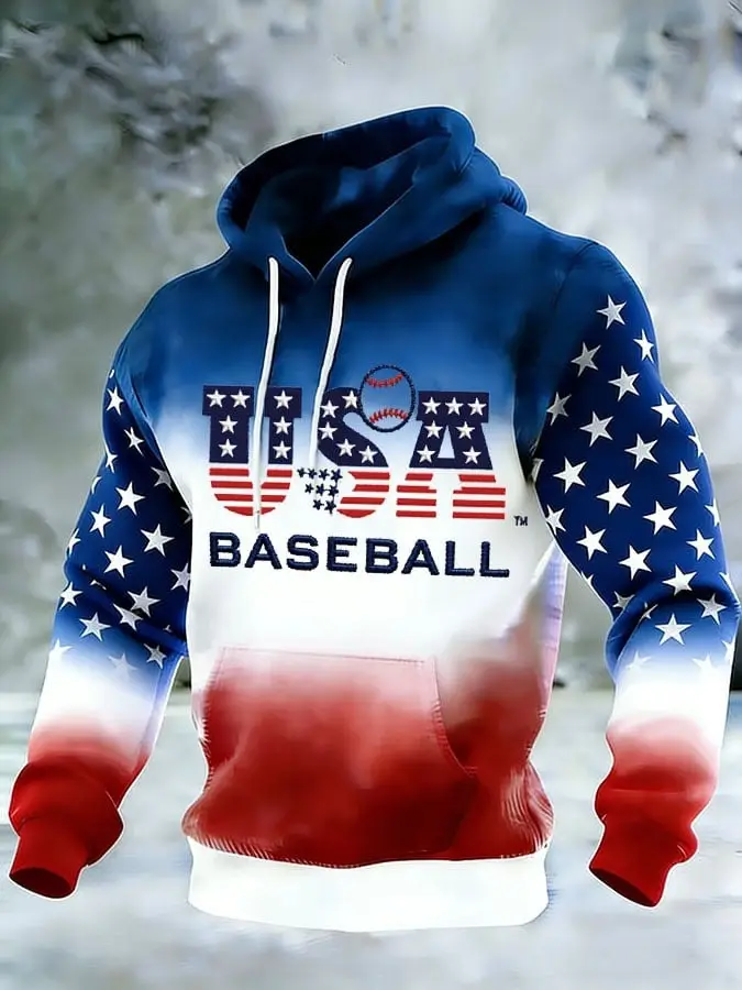 Team USA World Baseball Classic 2026 Hoodie Mens USA Baseball Men's Apparel