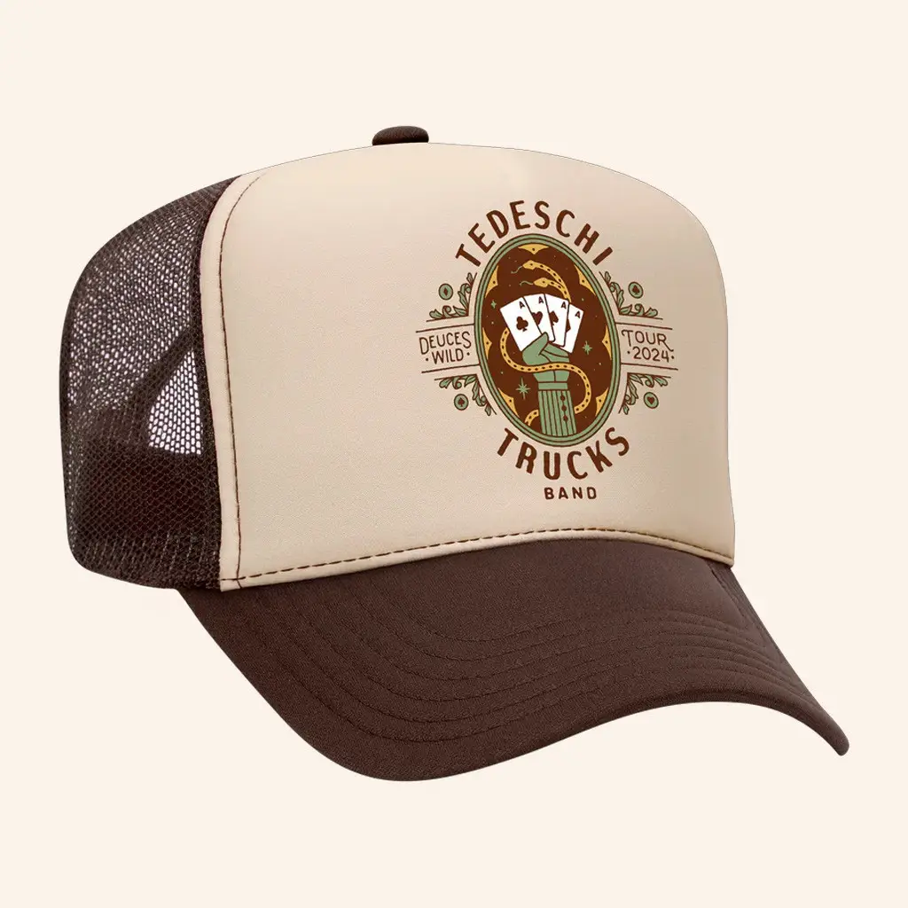 Tedeschi Trucks Band Merch Magic Hand Trucker Hat Christmas Gifts For Music Lovers -WearandDecor