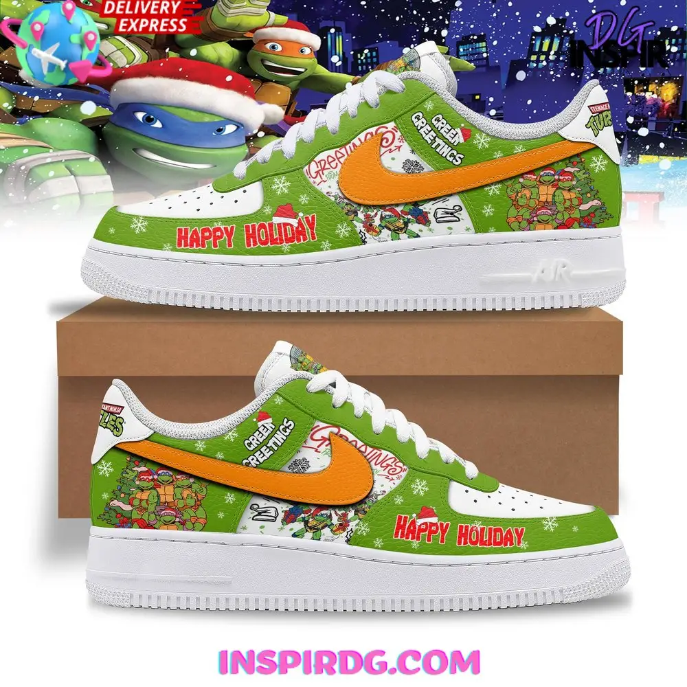 Teenage Mutant Ninja Turtles Happy Holiday Limited Edition Air Force 1