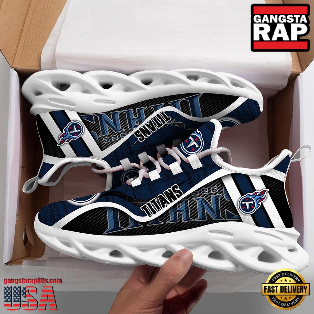 Tennessee Titans National Football League Clunky Air Max Shoes Air Cushion Sneakers Gift For Fans