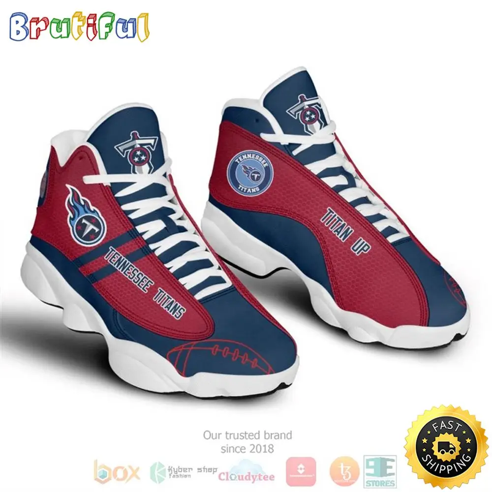 Tennessee Titans Nfl Football Air Jordan 13 Shoes Tennessee Titans Nfl Football Air Jordan 13 Shoes - Image 1