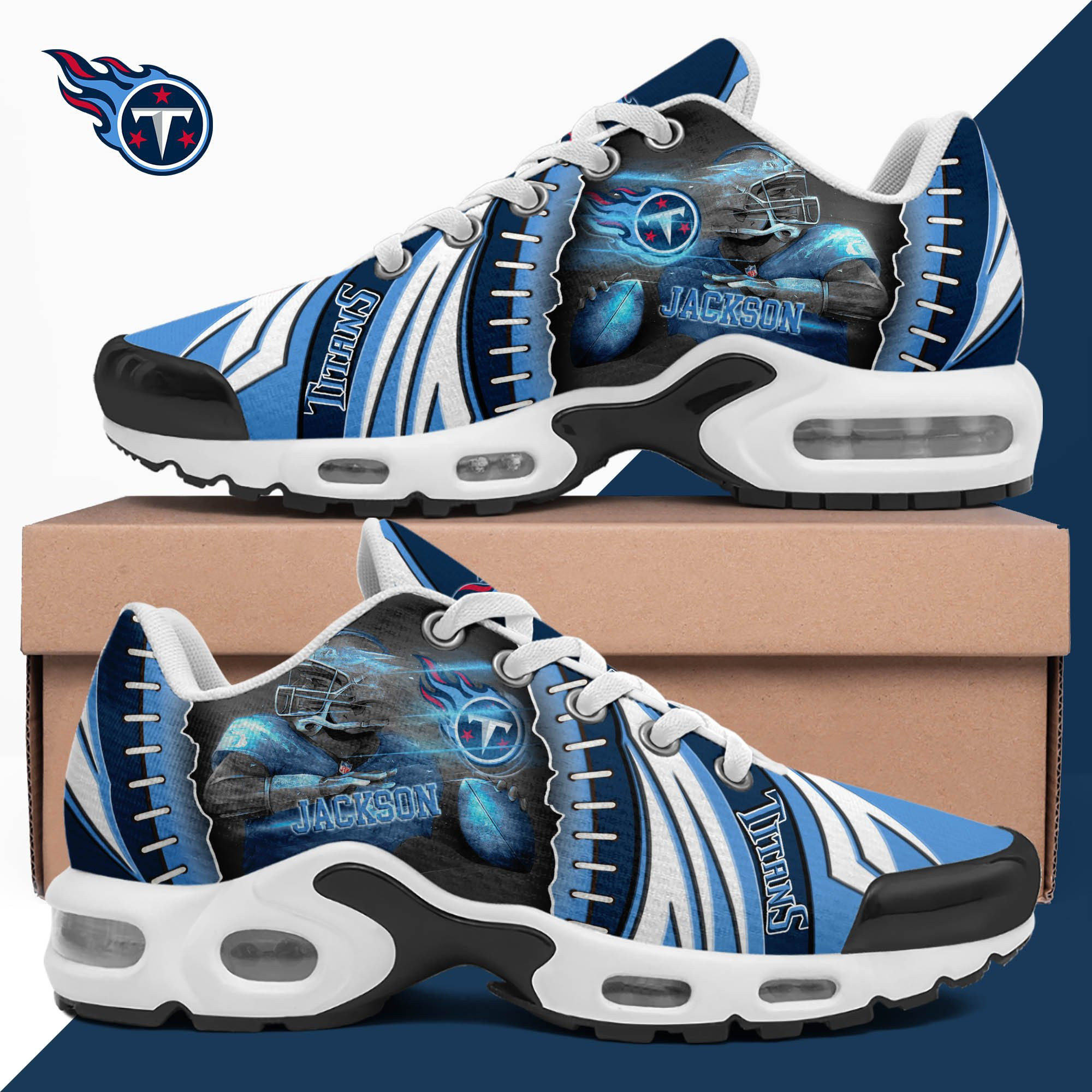 Tennessee Titans Shoes 2026 Version Custom Your Name 919