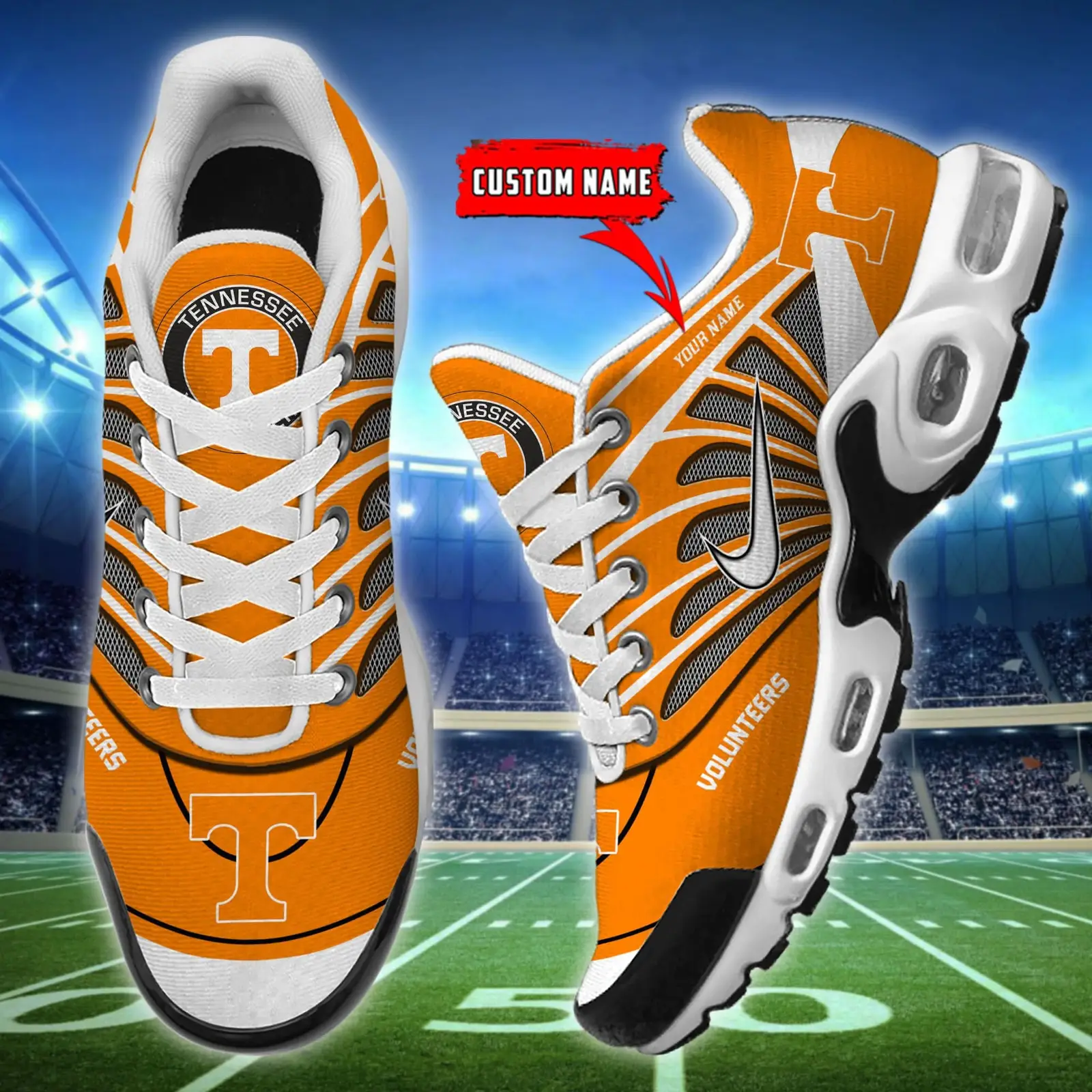 Tennessee Volunteers Air Max Plus Shoes