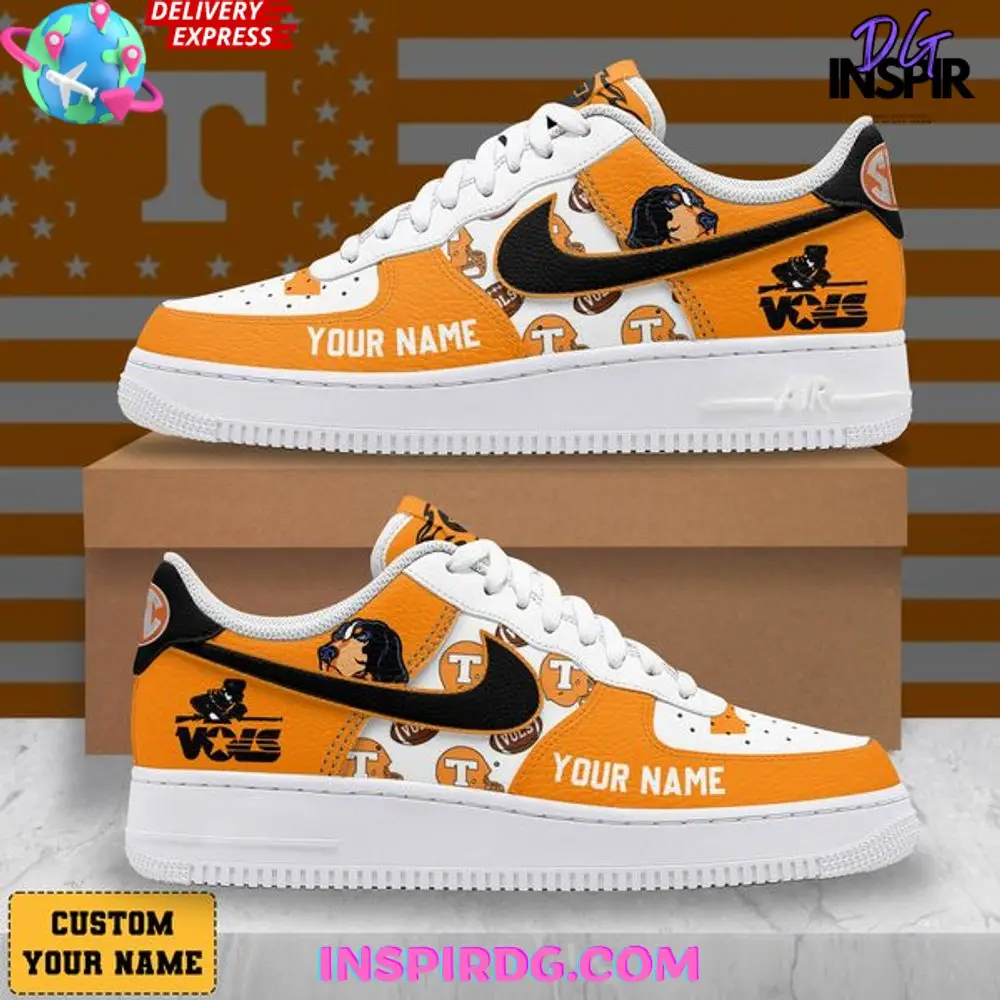 Tennessee Volunteers Customize Air Force 1 Sneaker Tennessee Volunteers Customize Air Force 1 Sneaker - Image 1