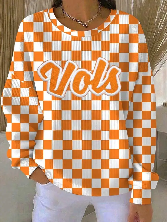 Tennessee Volunteers Football Sweatshirt Vols Game Day Clothing Gifts For Football Lovers