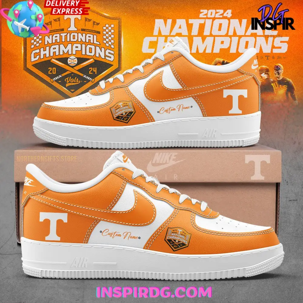 Tennessee Volunteers National Champions 2024 Air Force 1