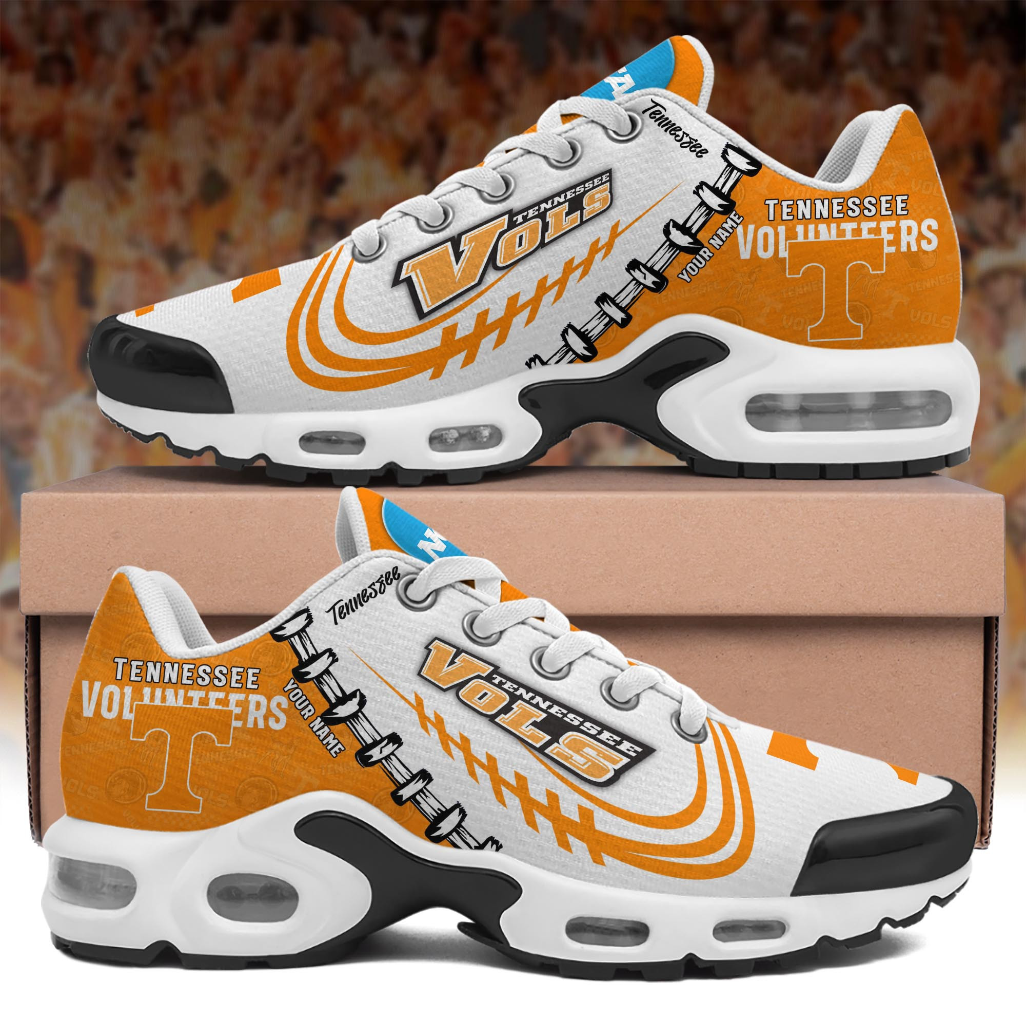 Tennessee Volunteers Shoes 2026 Version Custom Your Name 558