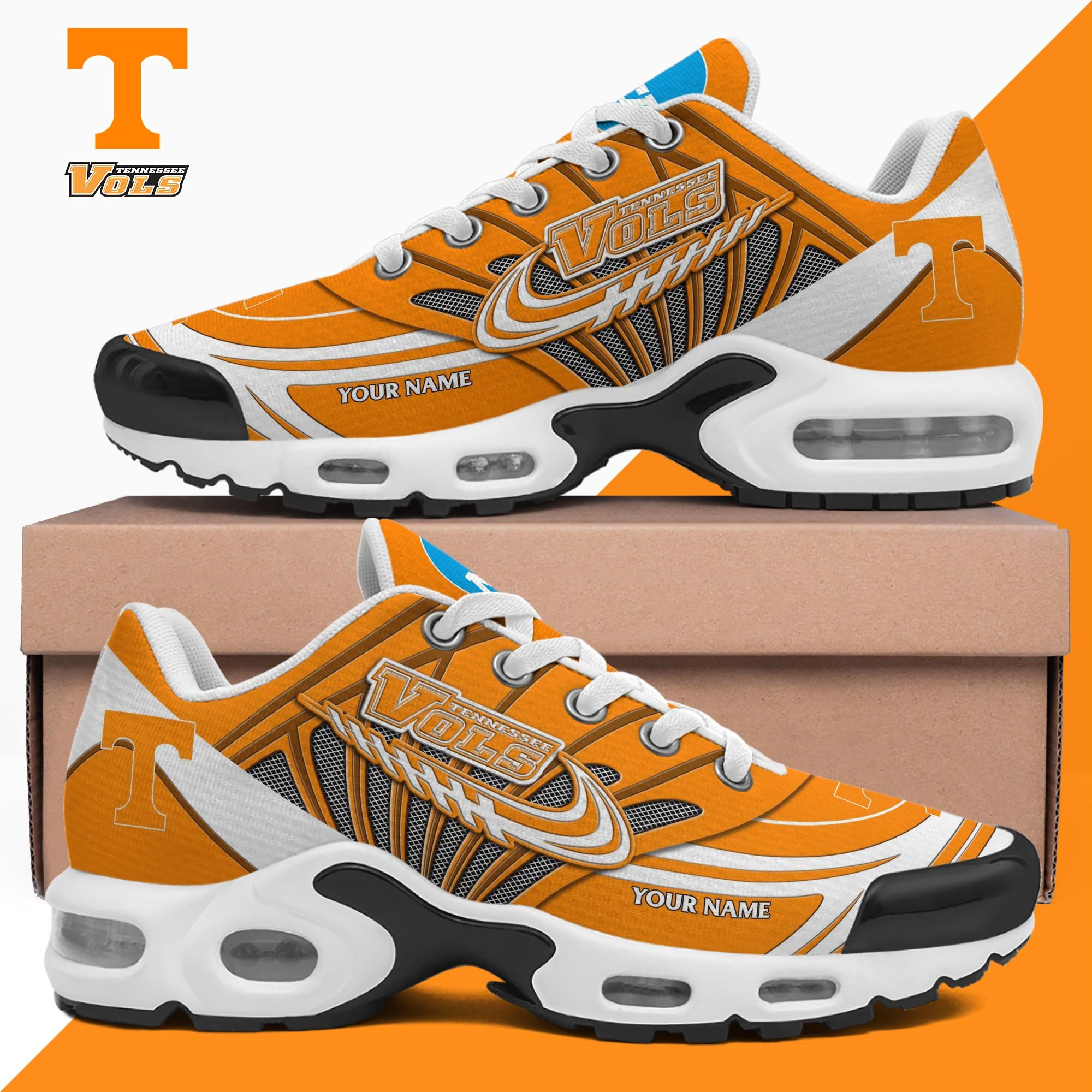 Tennessee Volunteers Shoes 2026 Version Custom Your Name