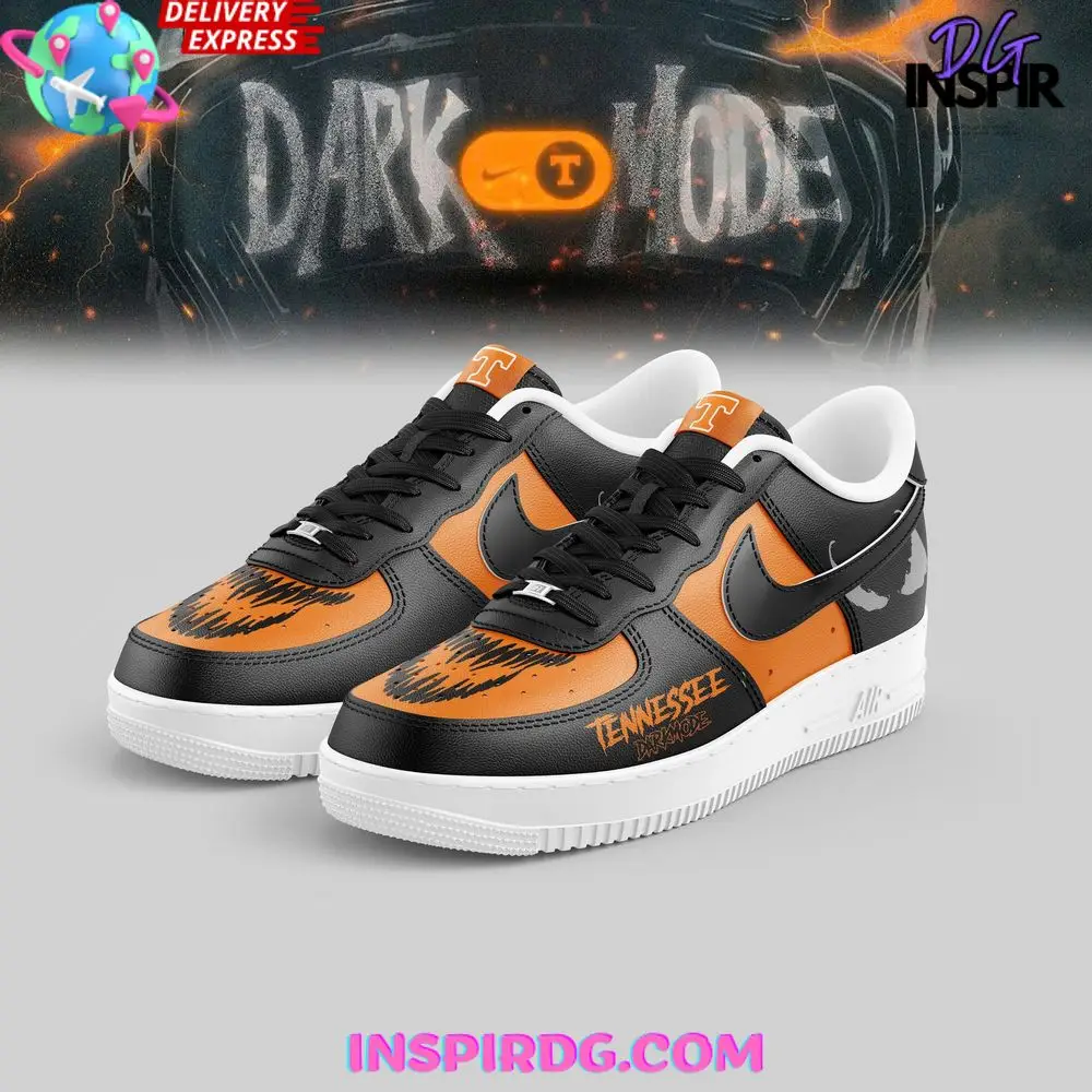 Tennessee Volunteers Venom Dark Mode Air Force 1