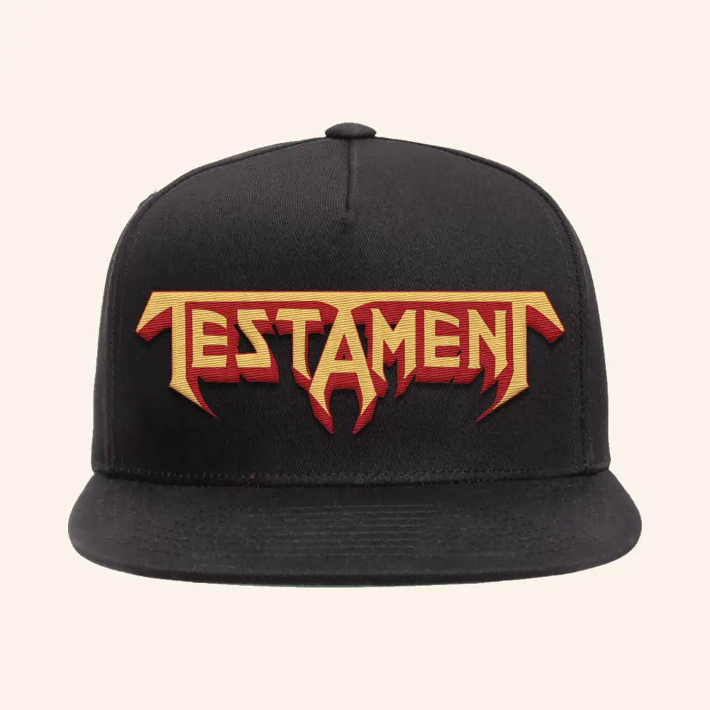 Testament Merch Para Bellum Snapback Black Hat Embroidered Best Christmas Gifts For Dad -WearandDecor