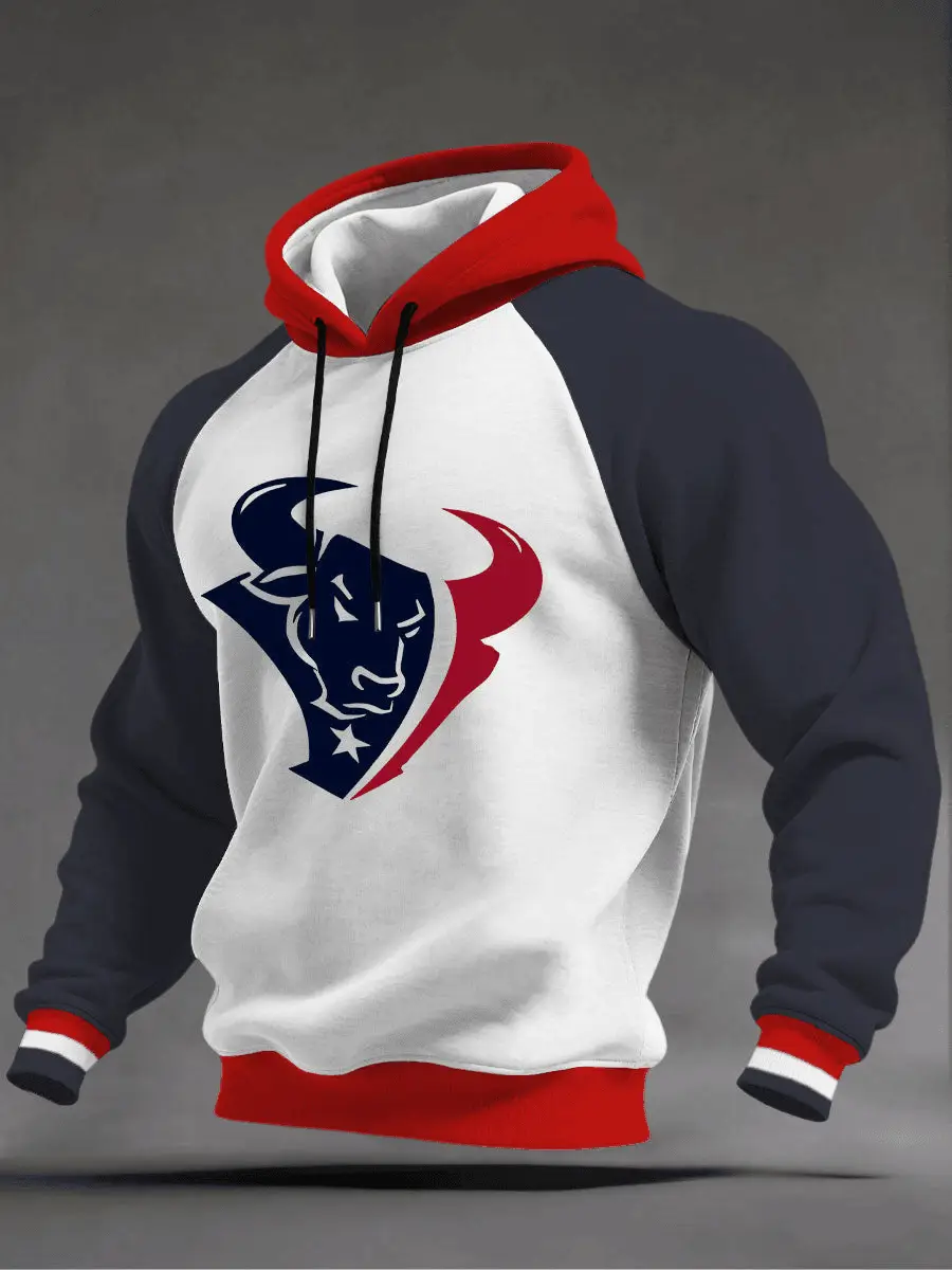 Texans Football Merch Houston Rises Hoodie Game Day Gift for Brother