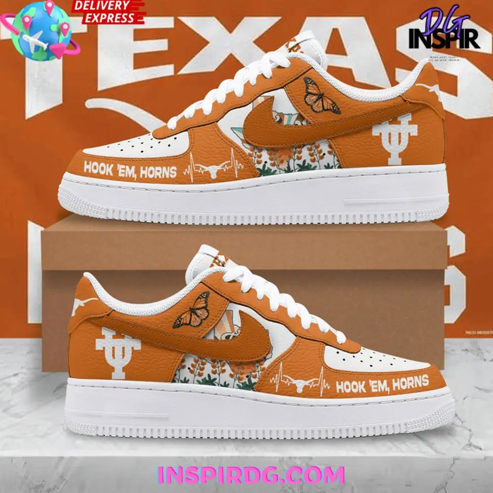 Texas Longhorns Limited Edition Air Force 1 Sneaker