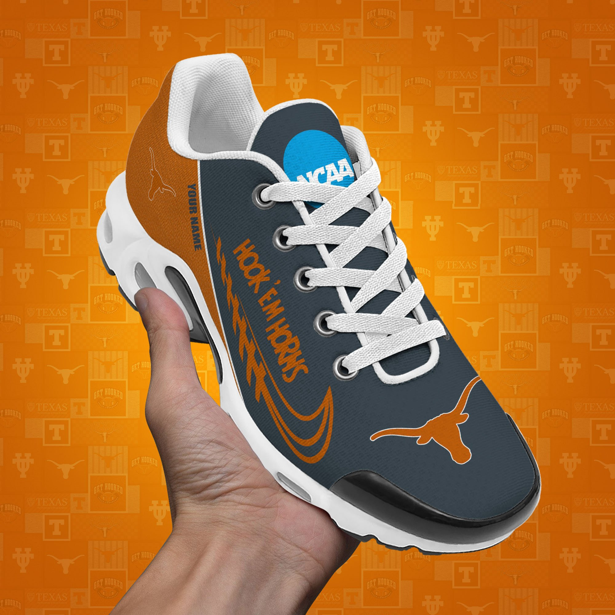 Texas Longhorns Shoes Custom Your Name 514