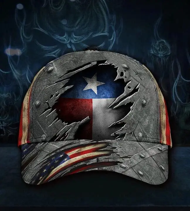 Texas State Flag Hat Old Retro Texas State Cap Pride Gift For Texan Husband Gift Idea -WearandDecor