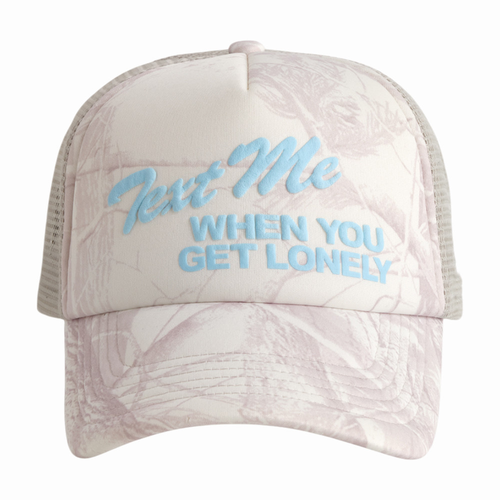 Text Me When You Get Lonely Trucker Hat Lonely Ghost Trucker Cap Streetwear Gift Text Me When You Get Lonely Trucker Hat Lonely Ghost Trucker Cap Streetwear Gift - Image 1