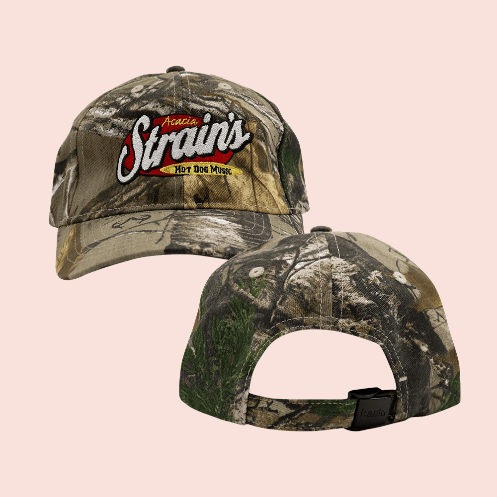 The Acacia Strain Merch Hot Dog Music Camouflage Hat Best Gifts For Music Fans