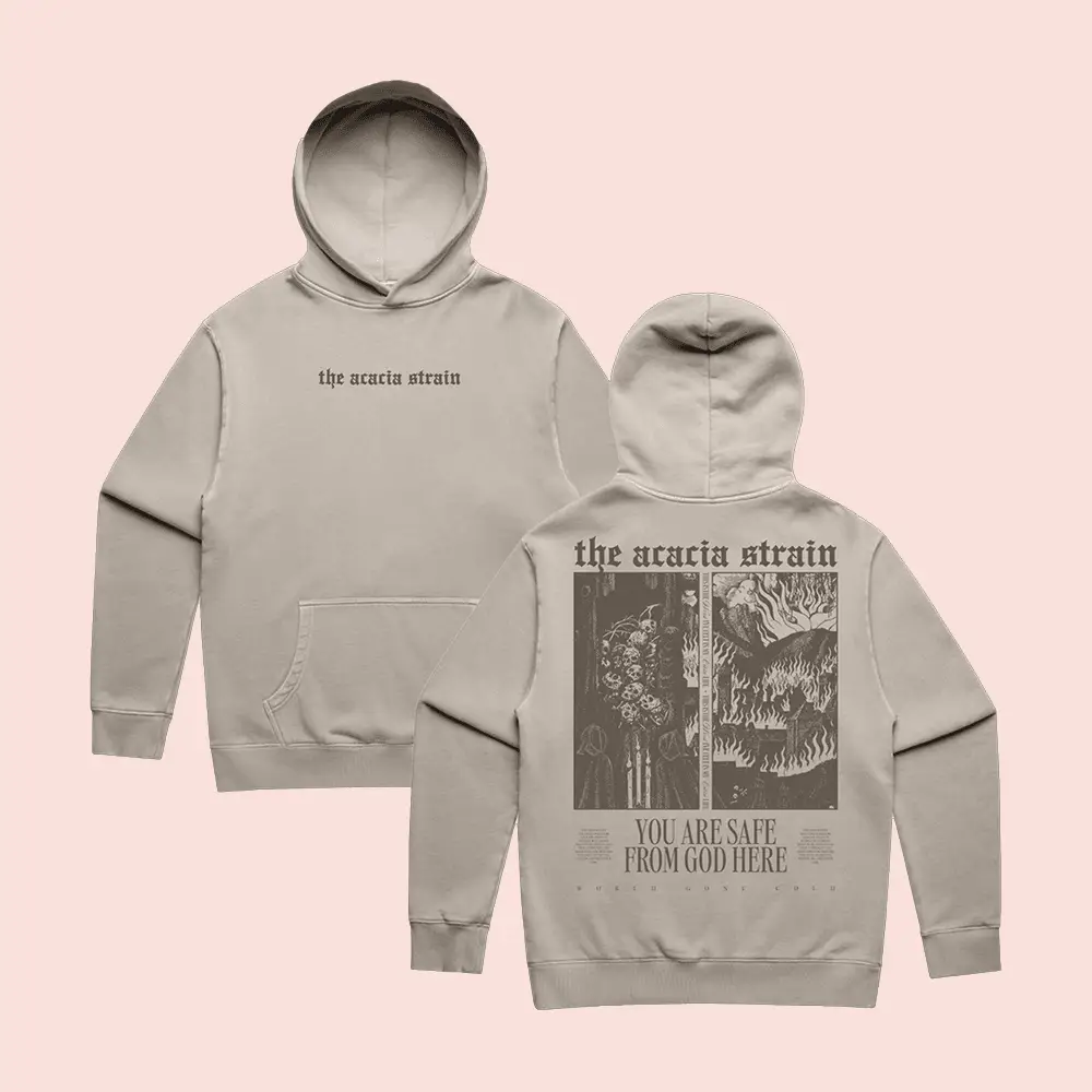 The Acacia Strain Merch World Gone Cold Hoodie YASFGH Hooded Sweatshirt Gifts Ideas For Fans
