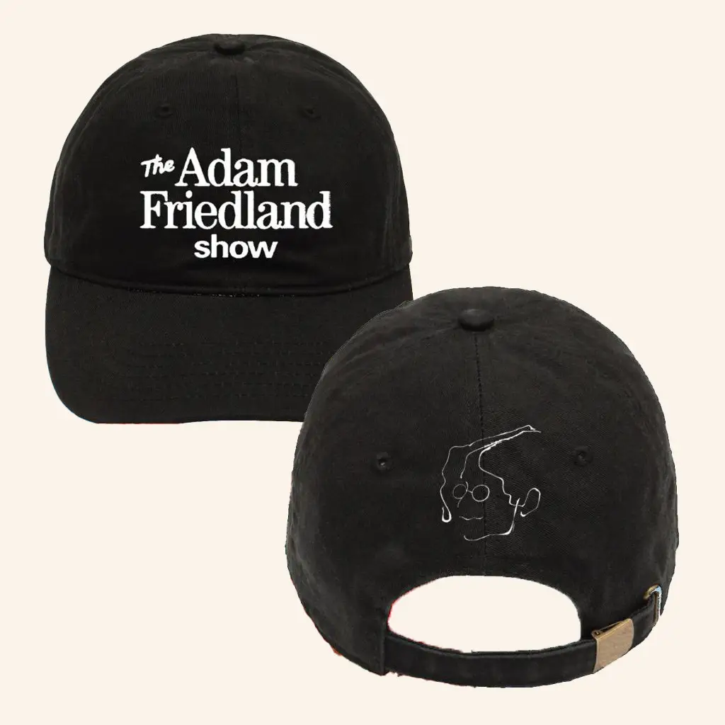 The Adam Friedland Merch The Adam Friedland Show Tafs Logo Hat Embroidered Him Gifts -WearandDecor