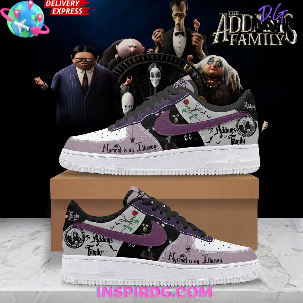 The Addams Family Normal is an Illusion Air Force 1