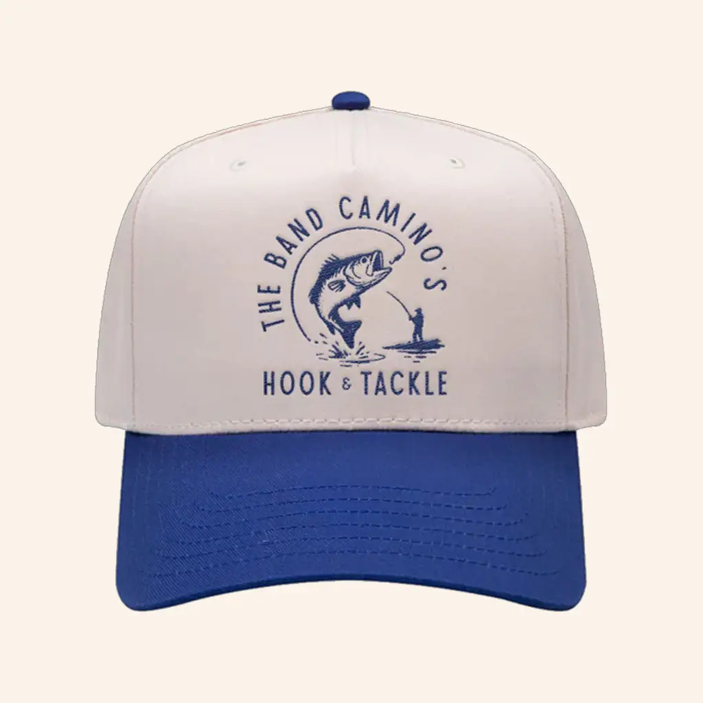 The Band Camino Merch Hook And Tackle Hat Embroidered Gifts For Father